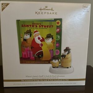 Hallmark’s “Where’s Santa’s Stuff” Book and Penguins New! (2011)